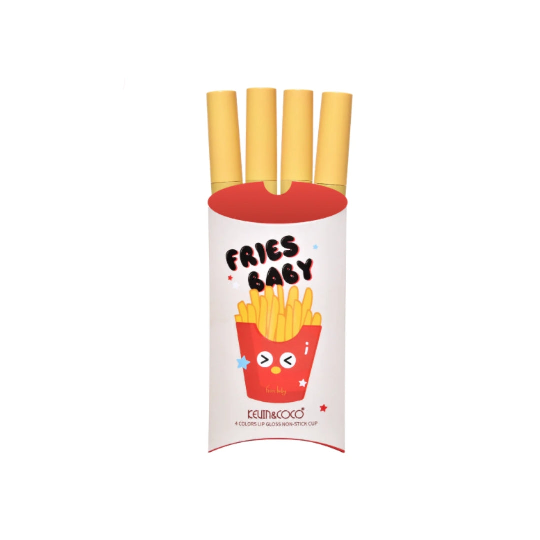 Brillo Labial Fries Baby colección Papa Frita Kevin & Coco