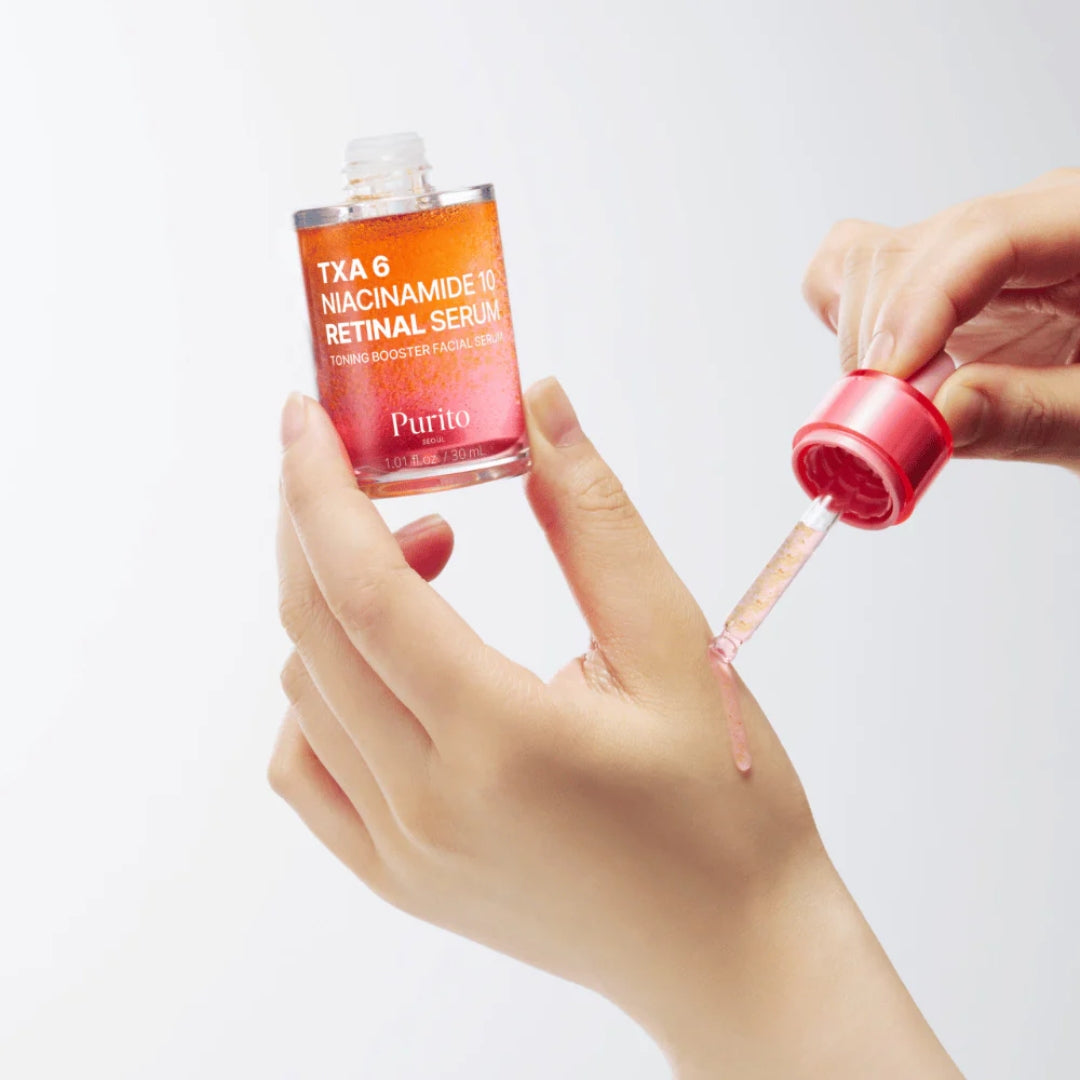 Serum TXA 6% + Niacinamide 10% + Retinal Facial PURITO j3