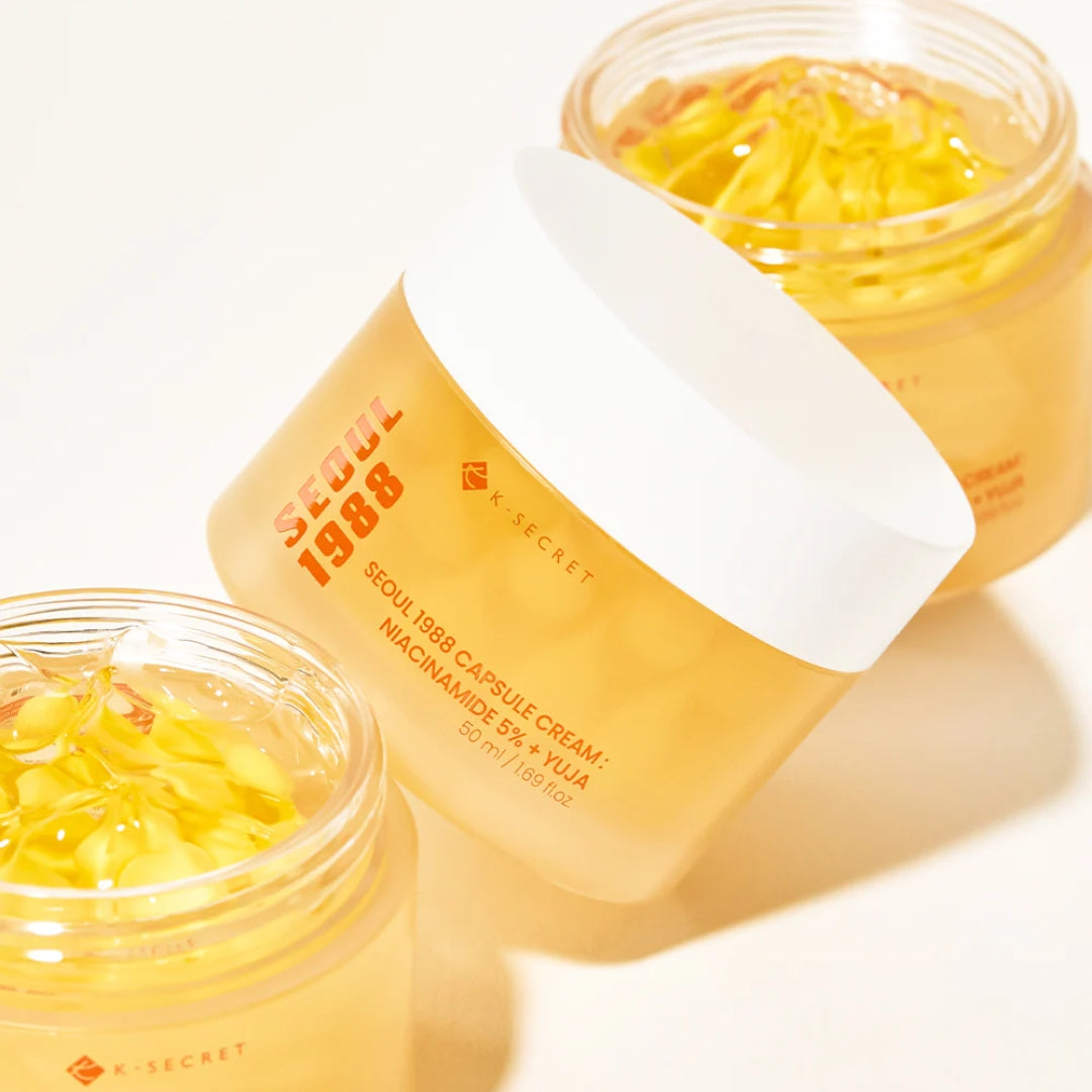 Crema Capsule Cream: Niacinamide 5% + Yuja 50 ml KSECRET