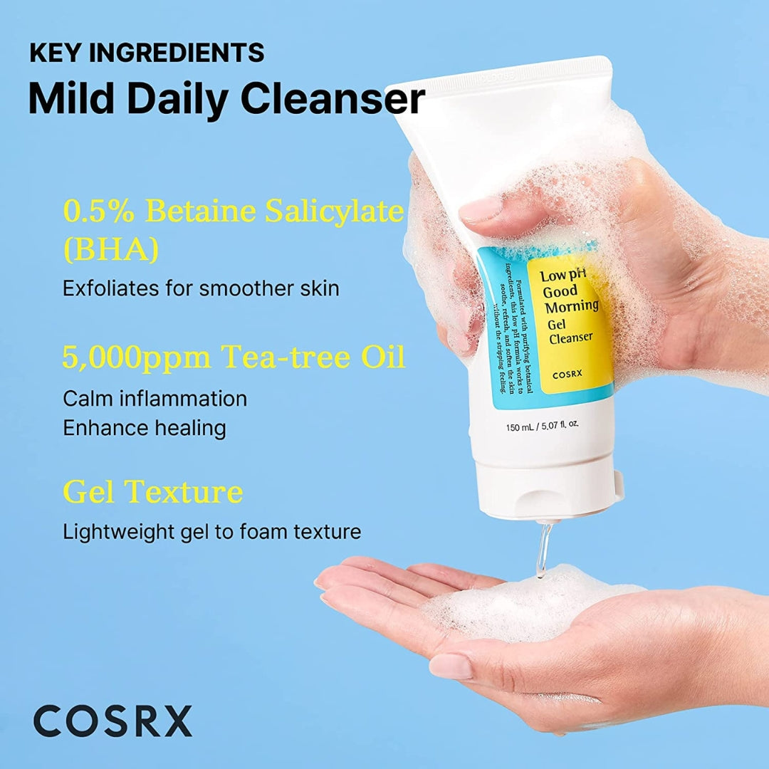 Limpiador Low Ph Good Morning Gel Cosrx | Low Ph Good Morning Gel Cleanser