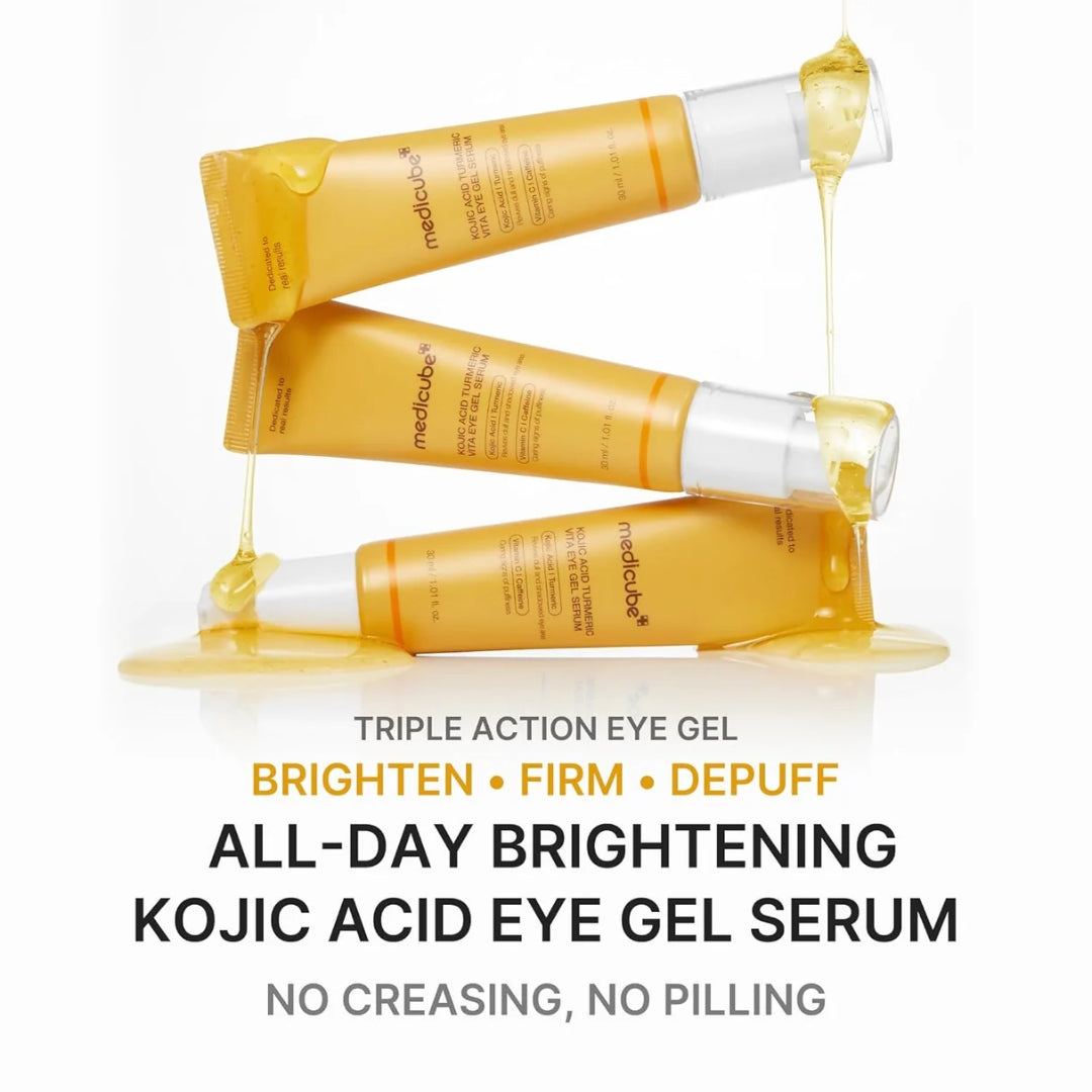 Contorno en gel con Kojic Acid Turmeric Vita Eye Gel Serum - 30ml Medicube