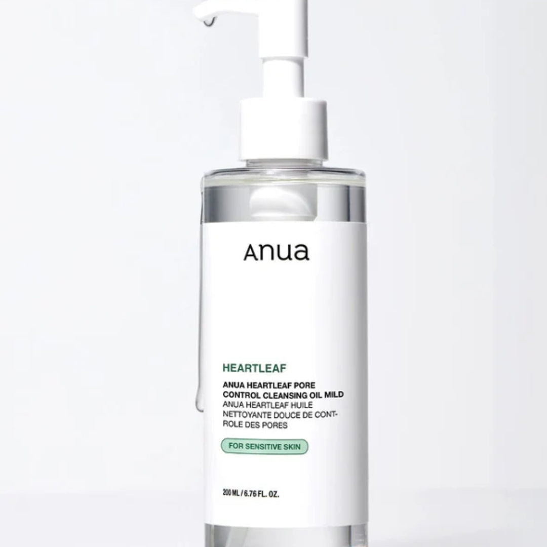 Limpiador en Aceite Para Poros - Heartleaf Pore Cleansing Oil Mild Anua