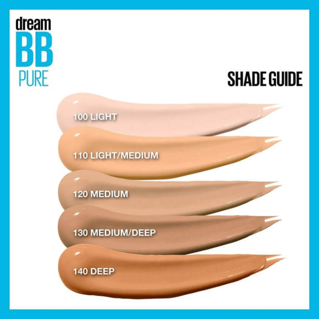 Crema BB con Acido Salicílico al 2 % Dream Pure Skin Clearing 30ml Maybelline