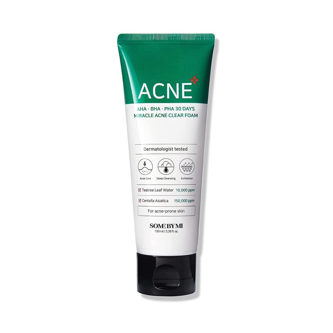 Limpiador Aha.Bha.Pha 30 Days Miracle Acne Clear Some By Mi