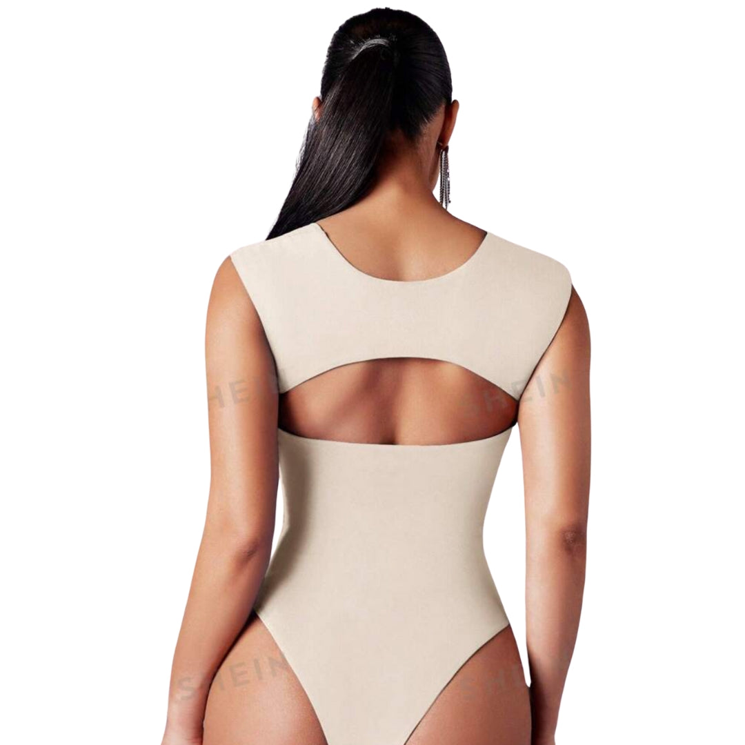 Body Con Escote en forma de Corazón