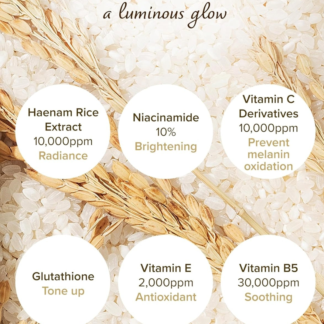 Serum de arroz con niacina de 10% triple vitamina SEOUL EDITION Mary&May