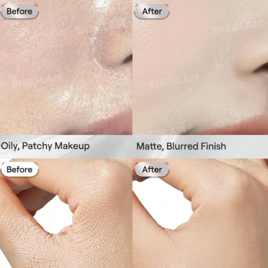 Primer efecto filtro, minimizador de Poros Sheglam