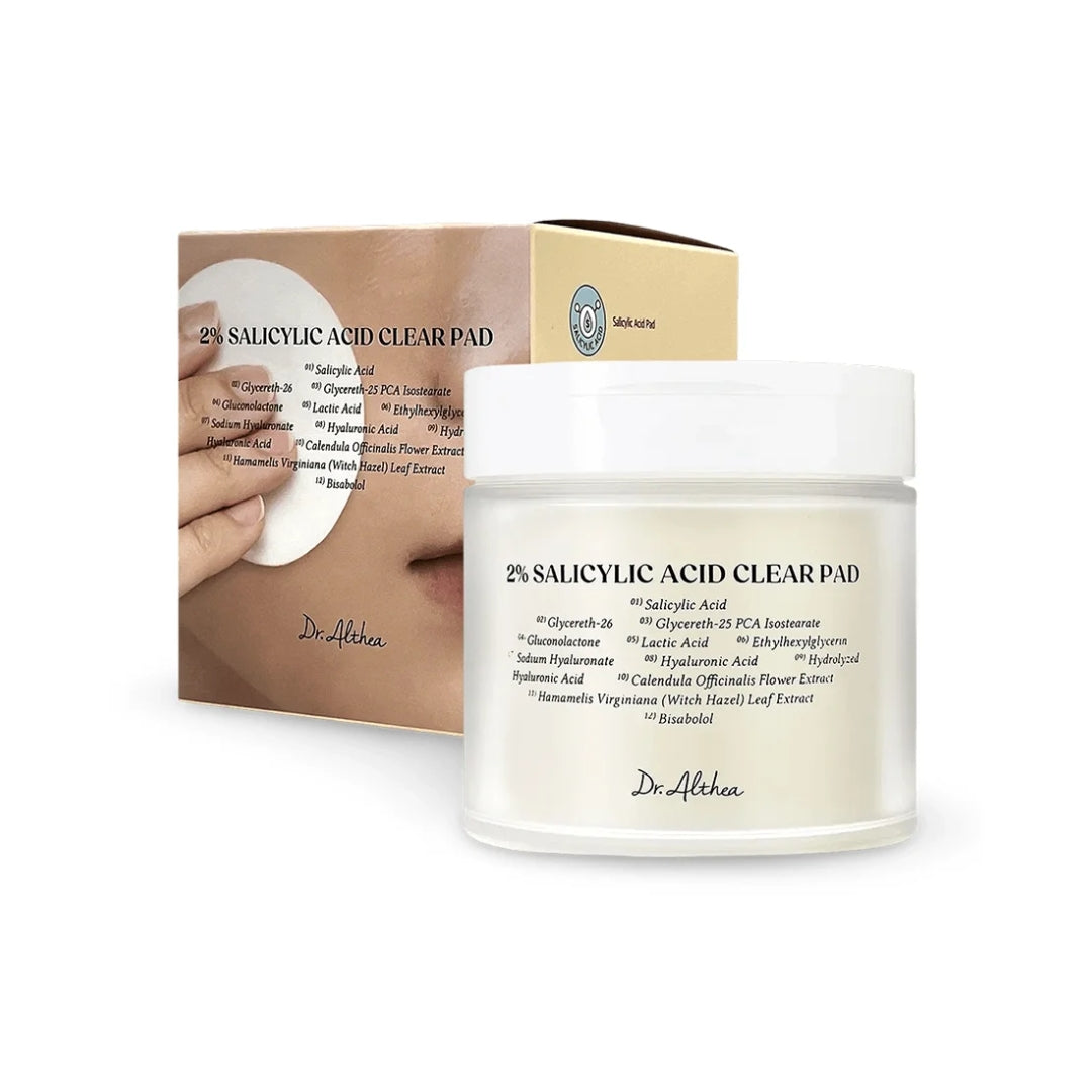 Pad 2% Salicylic Acid Clear Pad – Exfoliating Salicylic Acid Pads D