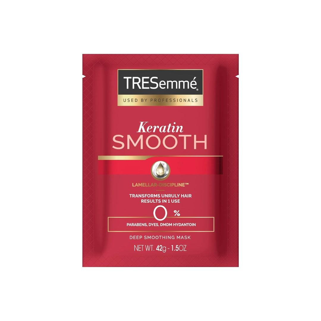 Mascarilla intensiva con queratina y aceite de marula 1.5oz TRESemmé | Smoothing Hair Mask Keratin Smooth
