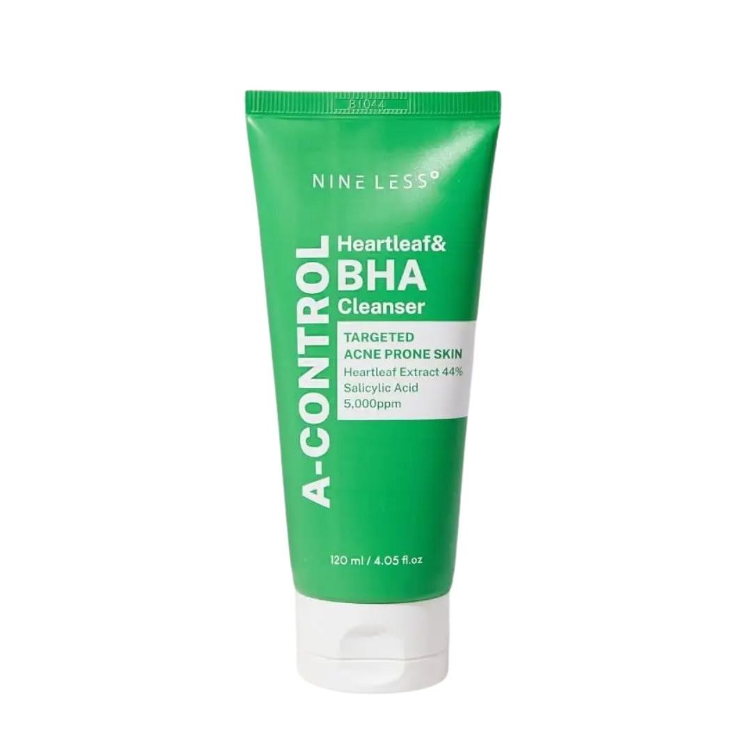 Limpiador en espuma A-Control Heartleaf & BHA 120 ml Nineless