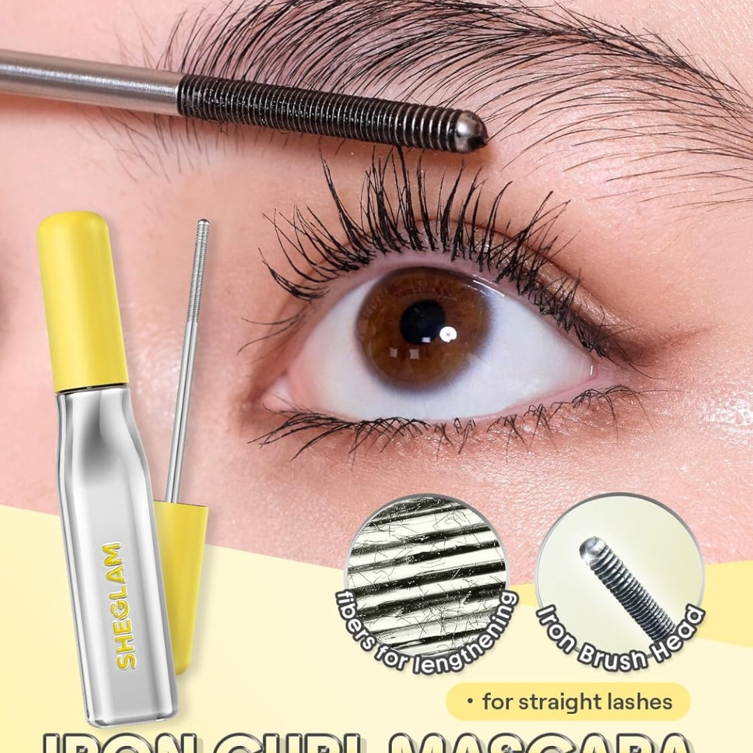 Máscara de Pestañas Lashlighter Iron Curl Mascara Waterproof - Sheglam