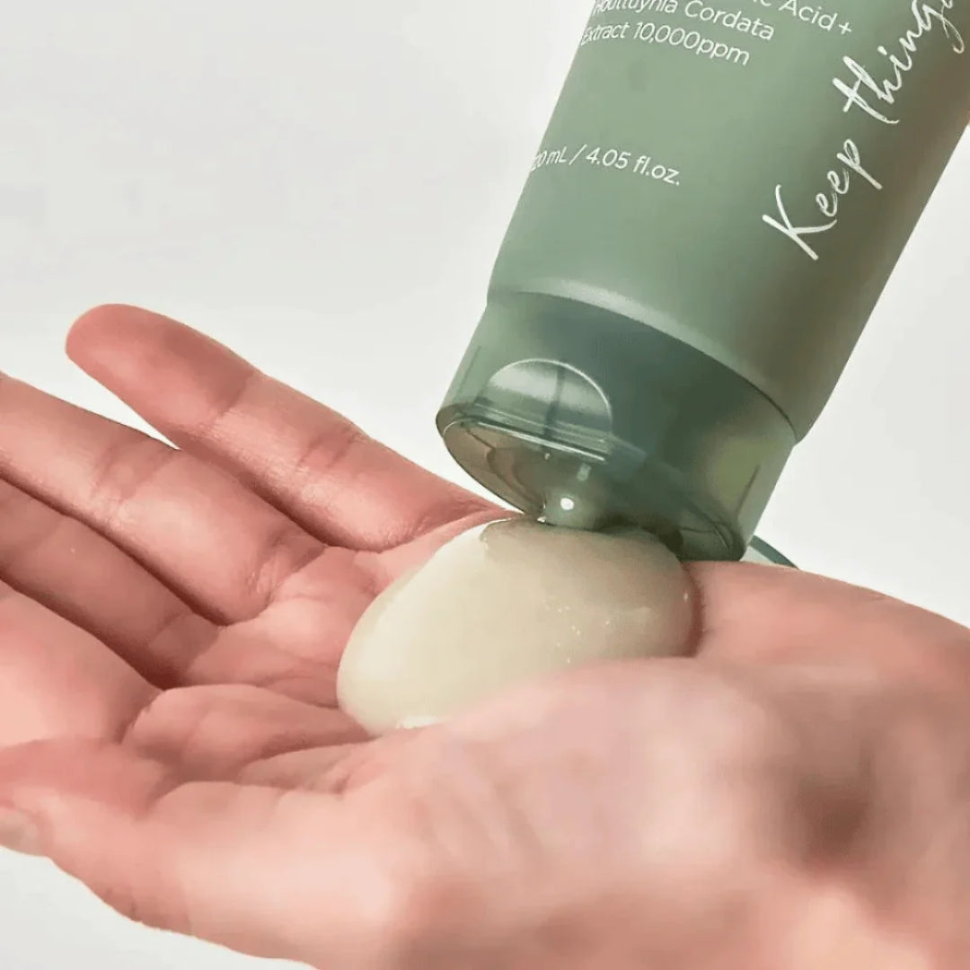 Limpiador Espumoso + Heartleaf Quercetinol Ácido salicílico 0.5% Anua