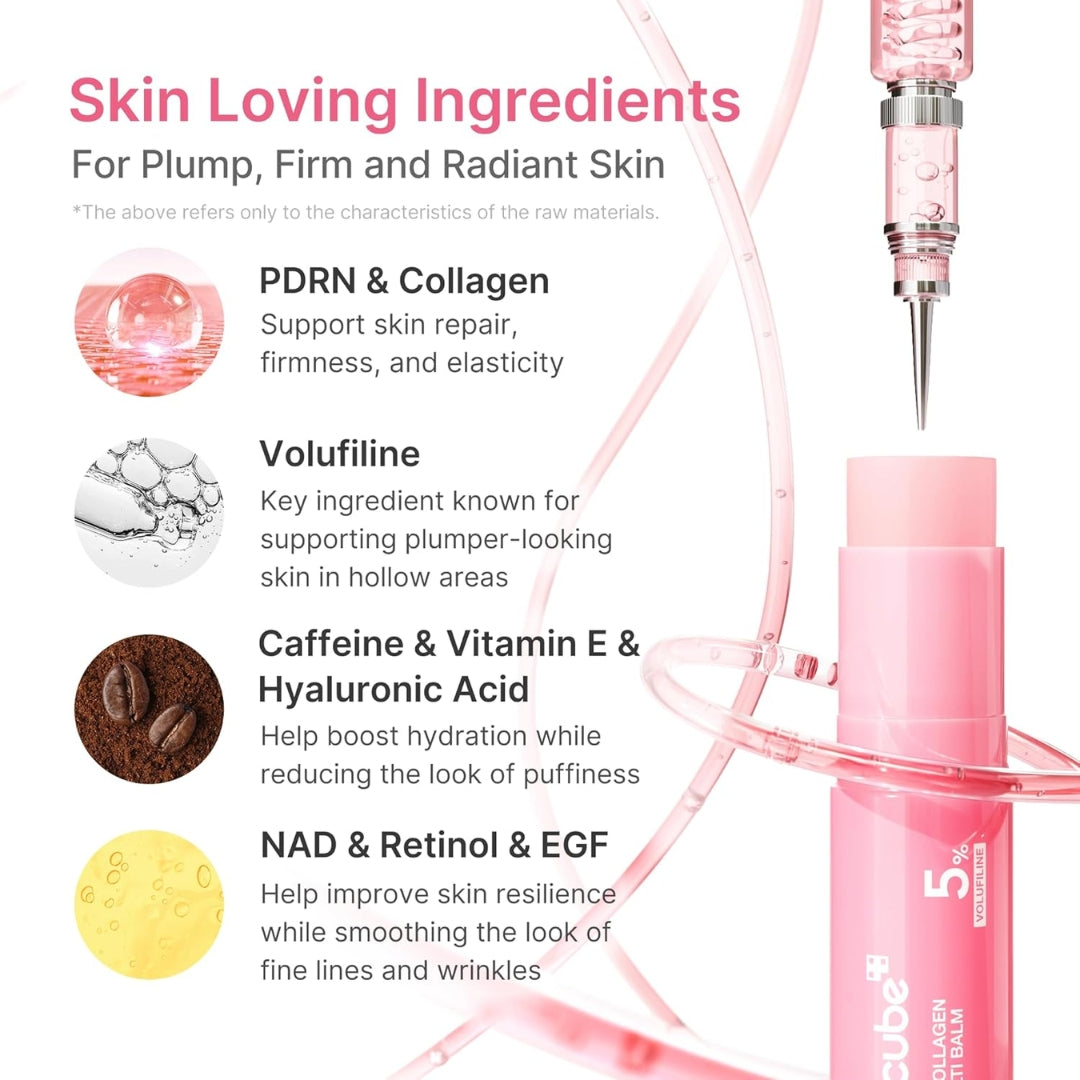 Bálsamo múltiple de colágeno PDRN Volufiline, NAD, colágeno 10g Medicube