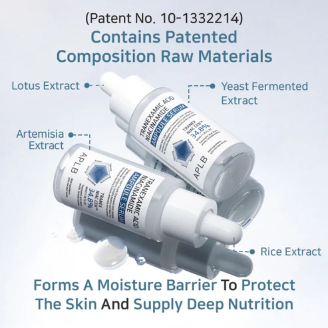 Serum de Acido Tranexamico y Niacinamide 40ml APLB - Tranexamic Acid and Niacinamide Serum