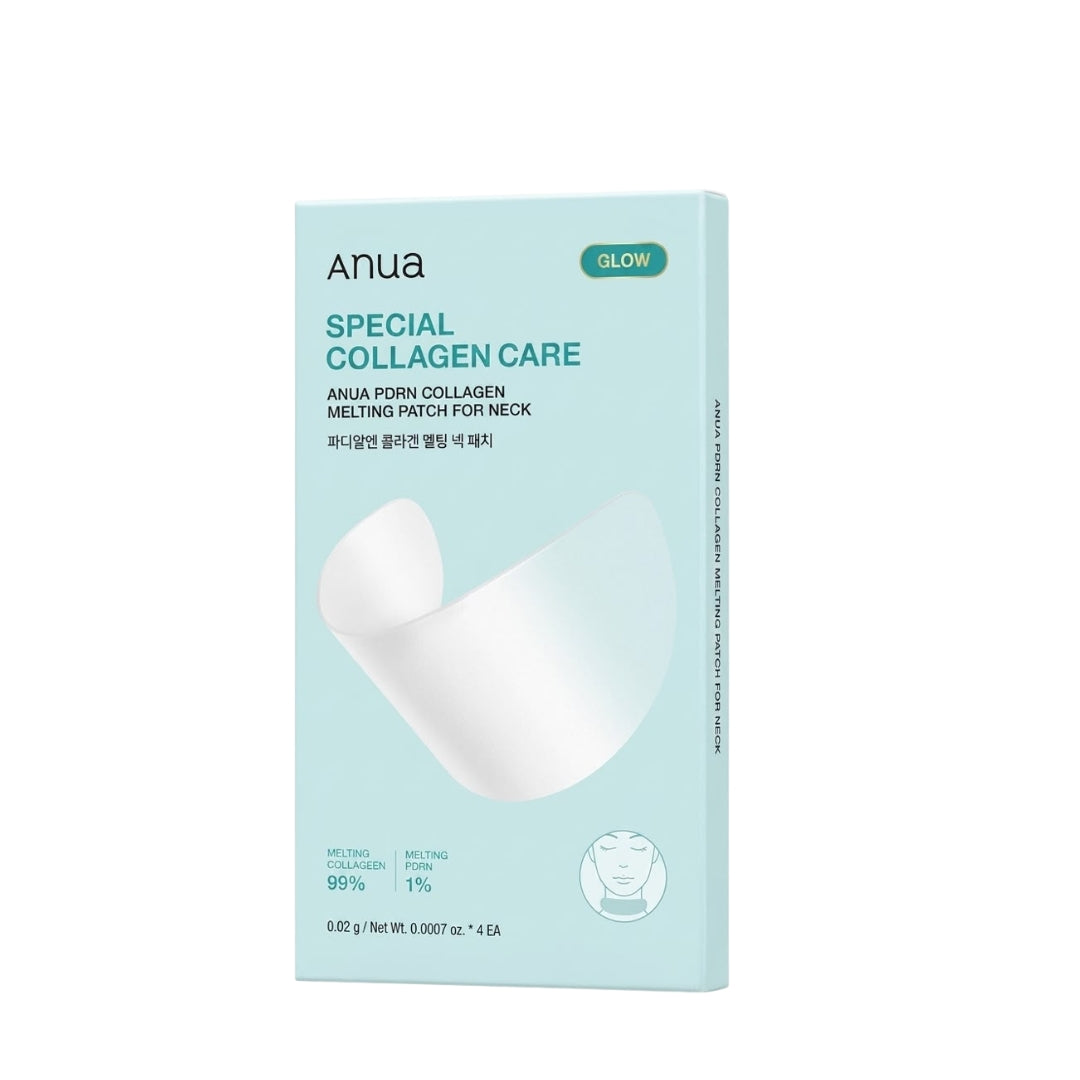 Parche para el Cuello PDRN Colágeno que Se disuelve 4 unidades ANUA