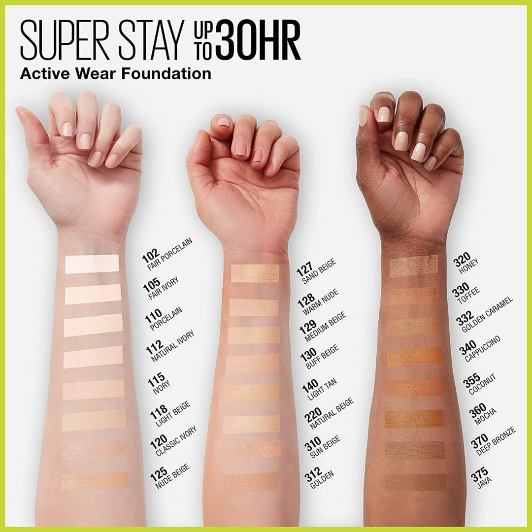 Base Mate Super Stay 30H - Super Stay Foundation 30ml Maybelline