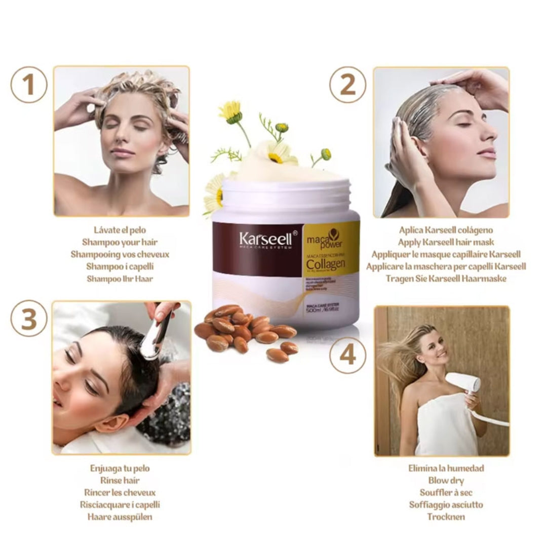 Mascarilla Capilar 500ml Karseell - Hair Mask