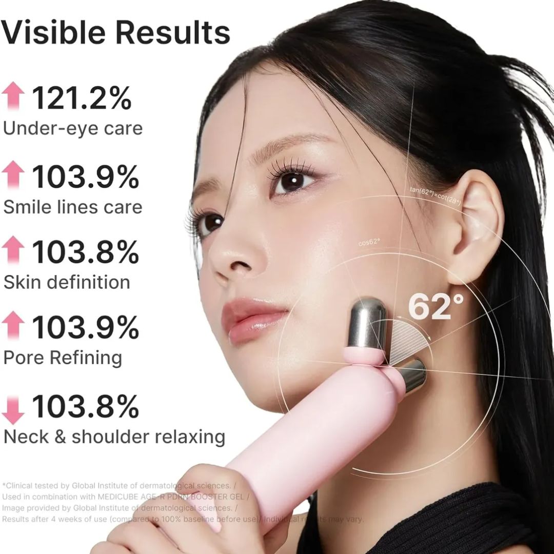Age-R Booster V Roller - Pink - 210g Medicube