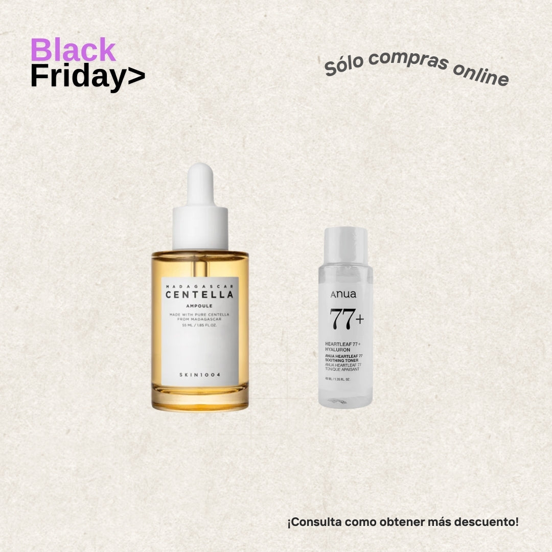 Combo Calmante y Antienrojecimiento Black Friday