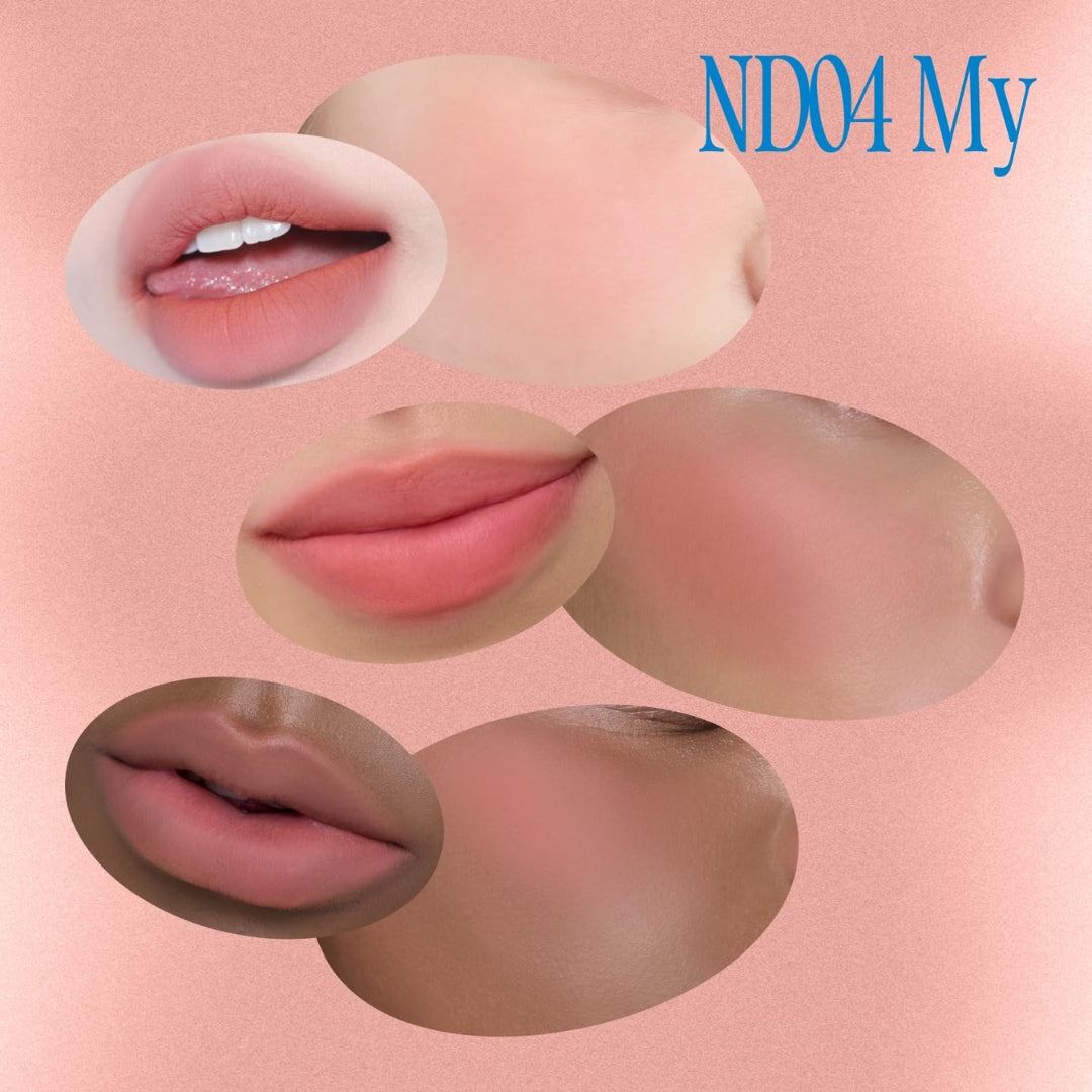 Blush Lip Blurry Pudding Pot Fwee con mini llavero
