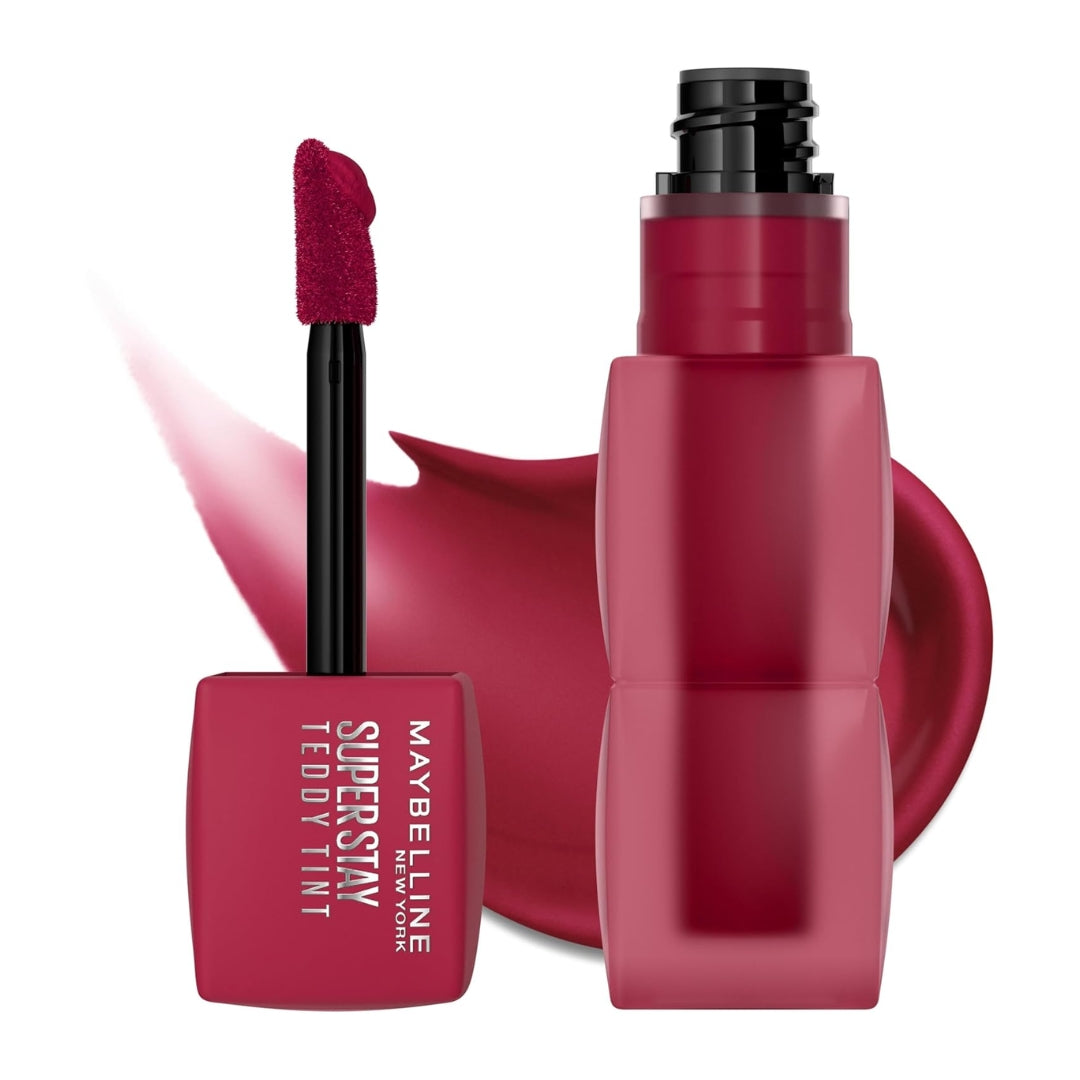 Labial Mate De larga Duración Teddy Tint 12H Superstay Maybelline