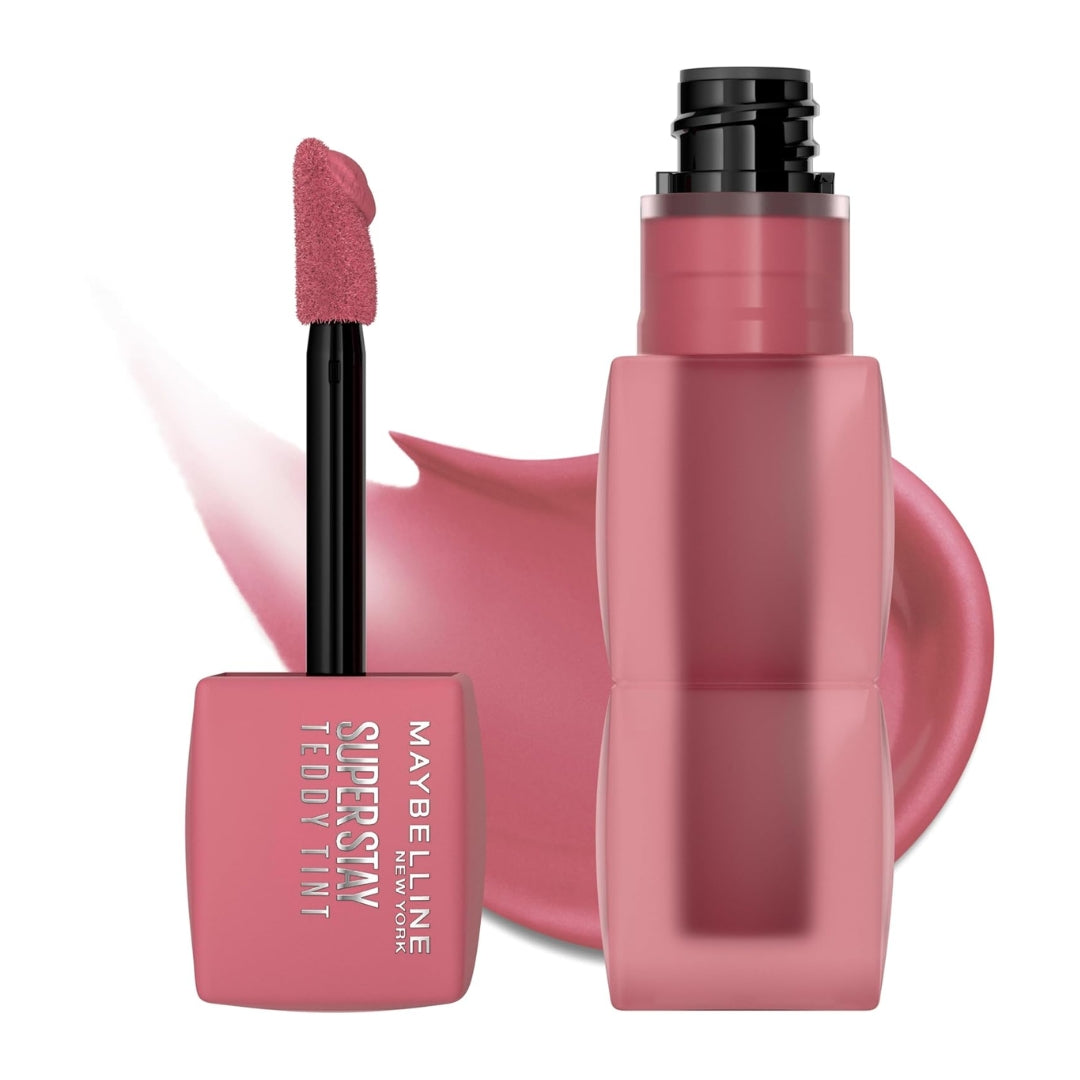 Labial Mate De larga Duración Teddy Tint 12H Superstay Maybelline