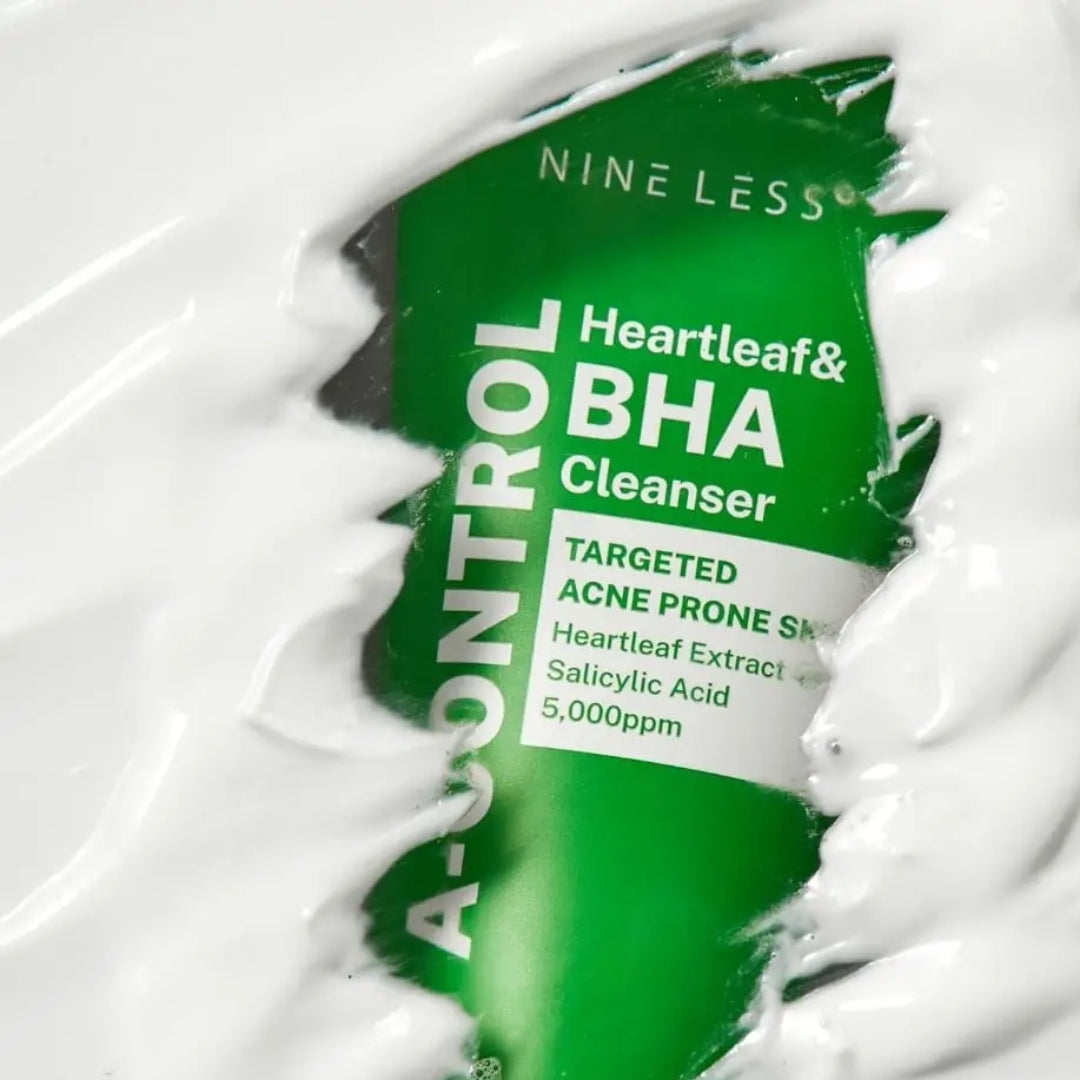 Limpiador en espuma A-Control Heartleaf & BHA 120 ml Nineless
