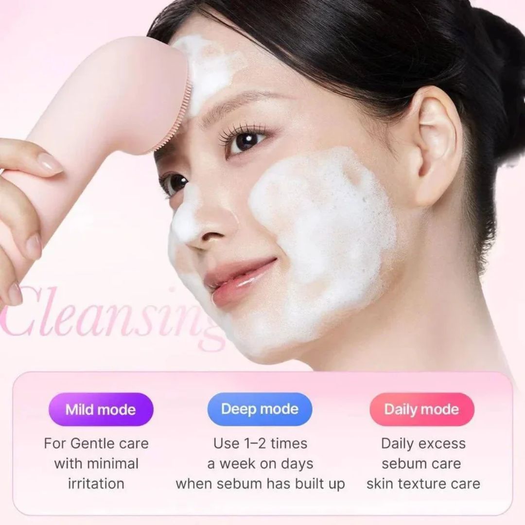 AGE-R Booster Facial Cleansing Device Head - Pink Cabezal rosa para dispositivo de limpieza facial Medicube