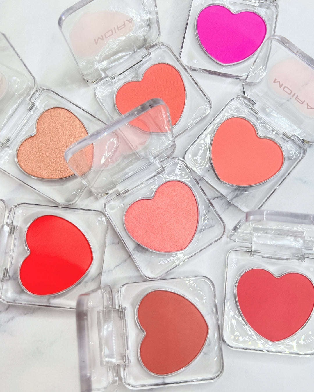 Rubor en polvo Love Spell En forma de Corazon Love Spell Powder Blush Moira 2027