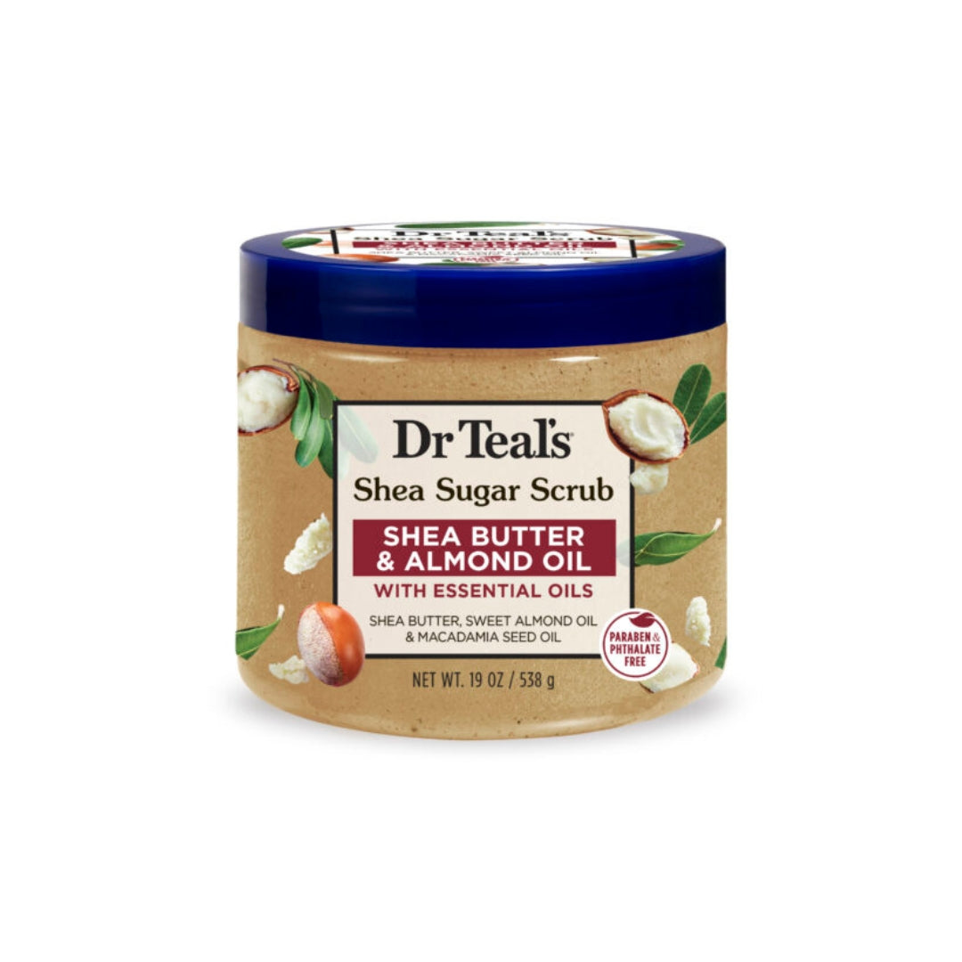 Exfoliante Corporal de azúcar de karité 538g Dr Teal’s | Shea Sugar Body Scrub