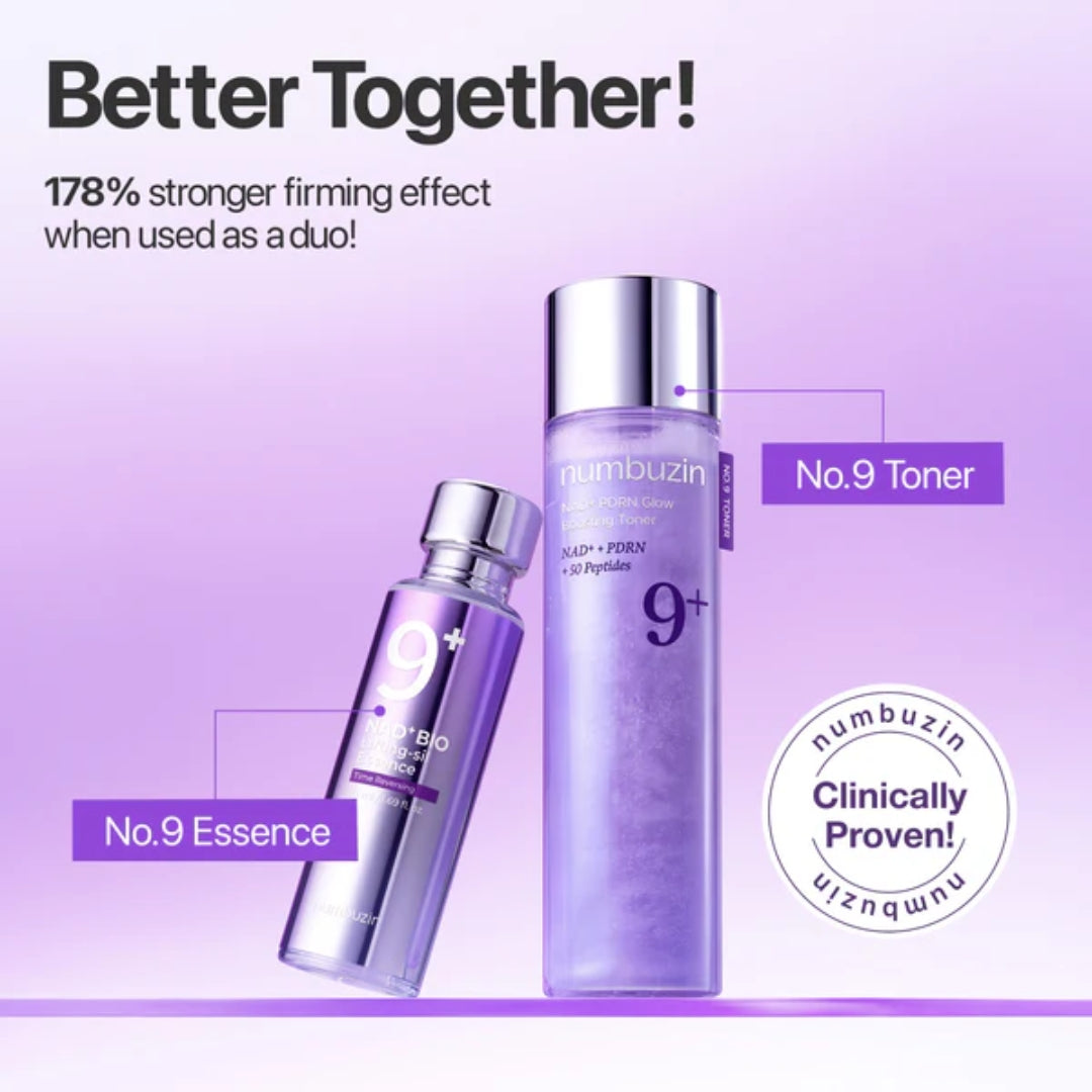 Tonico No.9 NAD+ PDRN Glow Boosting Toner numbuzin