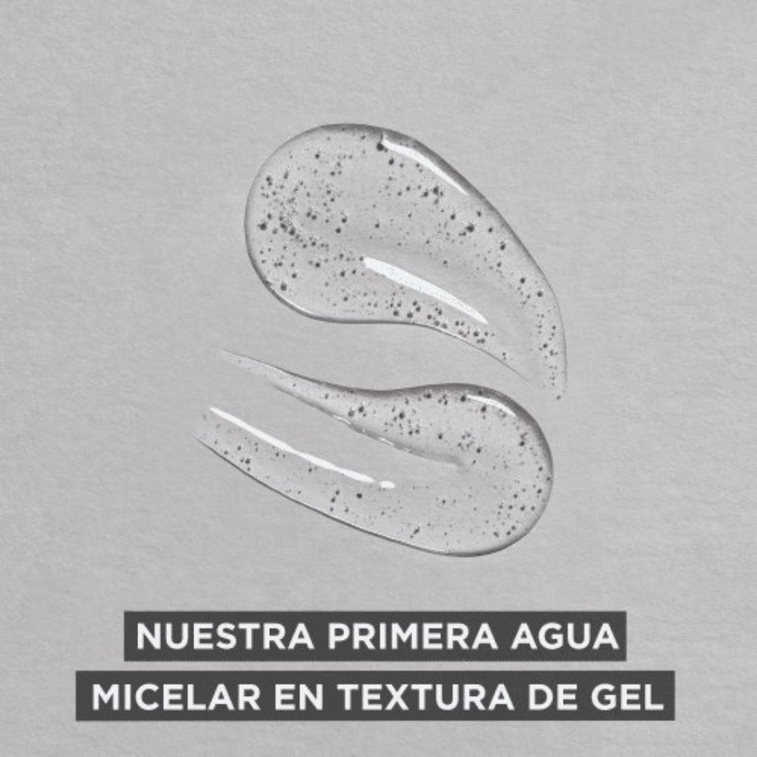 Agua Micelar con Carbón y Ácido Salicílico Garnier