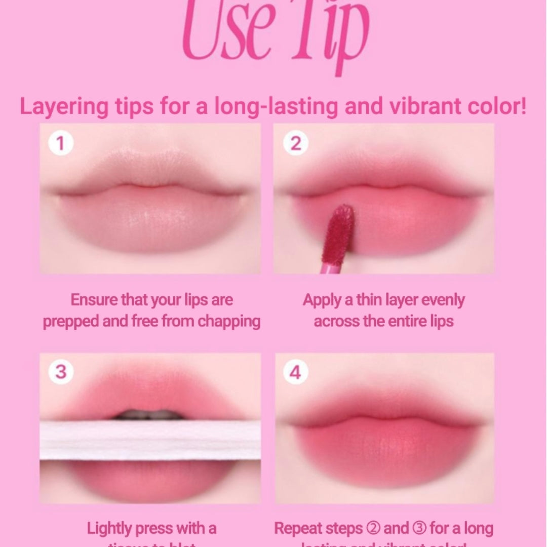 Lip Tinta Matte Pink Obsession Stay-Fit Fwee