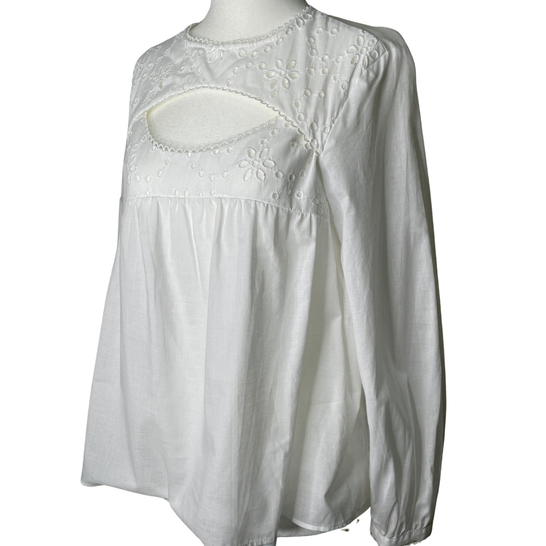 Blusa con abertura