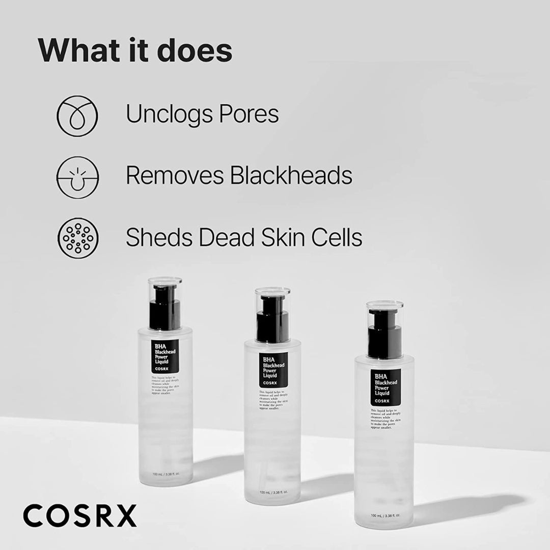 Tonico Líquido Bha para eliminar puntos negros Cosrx 100ml - Toner Bha Blackhead Power Liquid