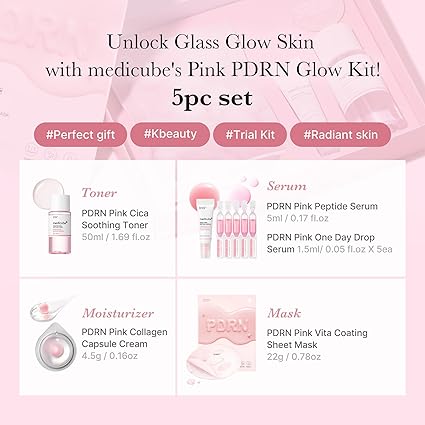 Medicube Salmon DNA PDRN – Kit Mini Glass Glow f19