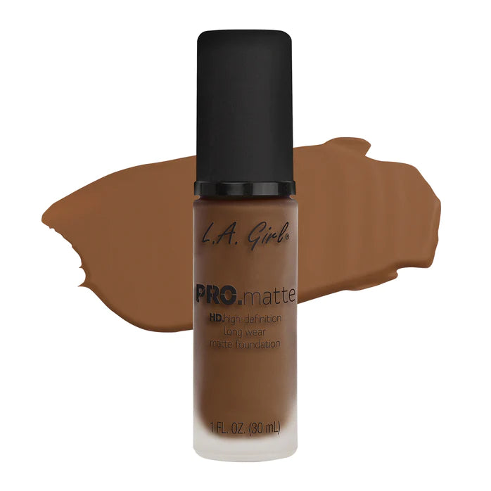 Base Pro Mate HD-Larga Duracion Pro Matte Foundation 30ml La Girl