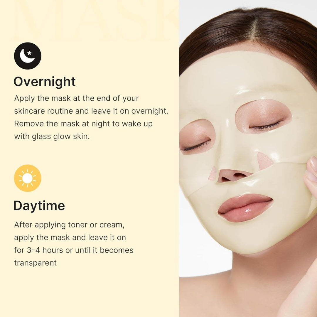 Mascarilla de gel iluminadora de cúrcuma Kojic Acid 4 Unidades Medicube