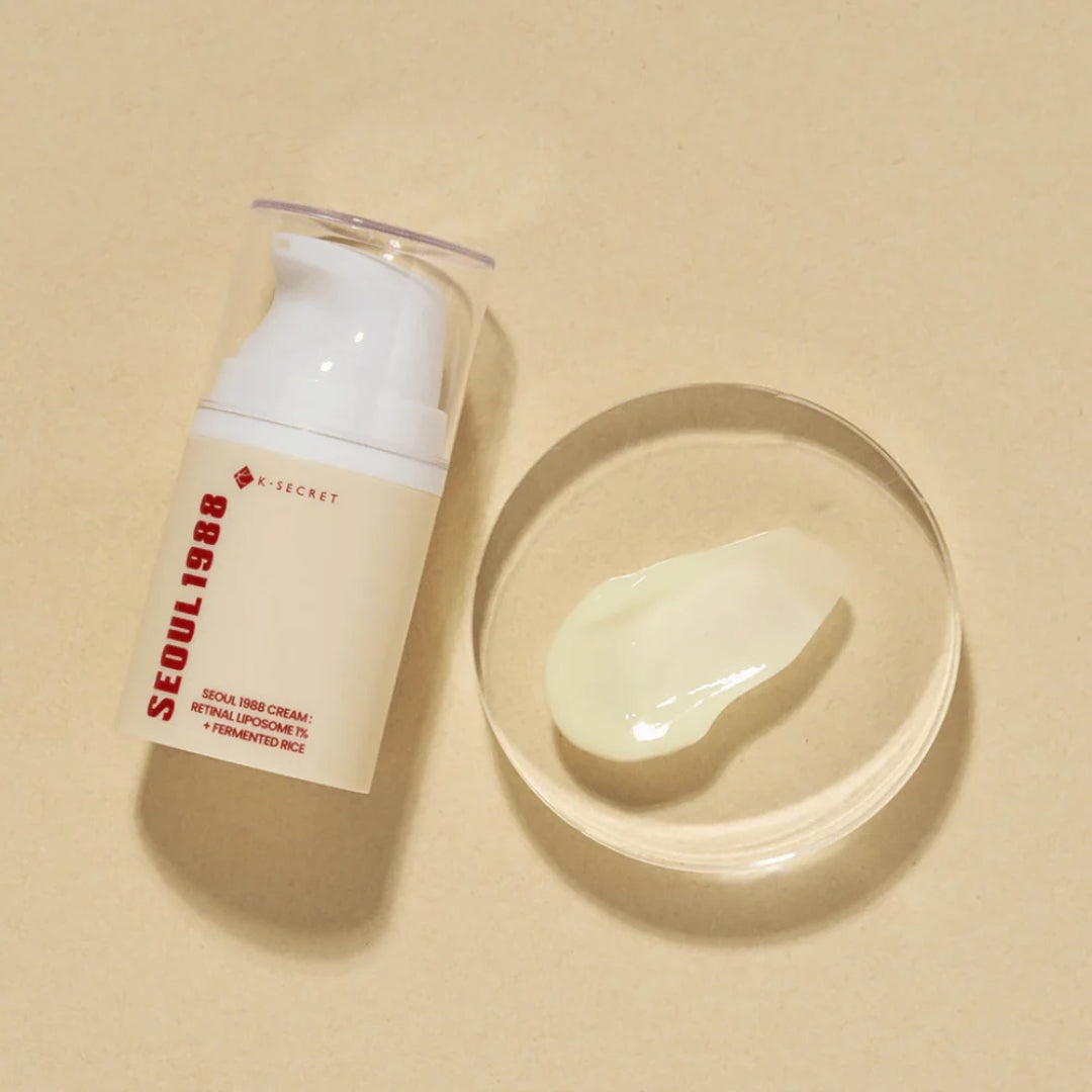 Crema Hidratante con Retinal Liposome 1% + Fermented Rice 50ml Seoul 1988 KSECRET