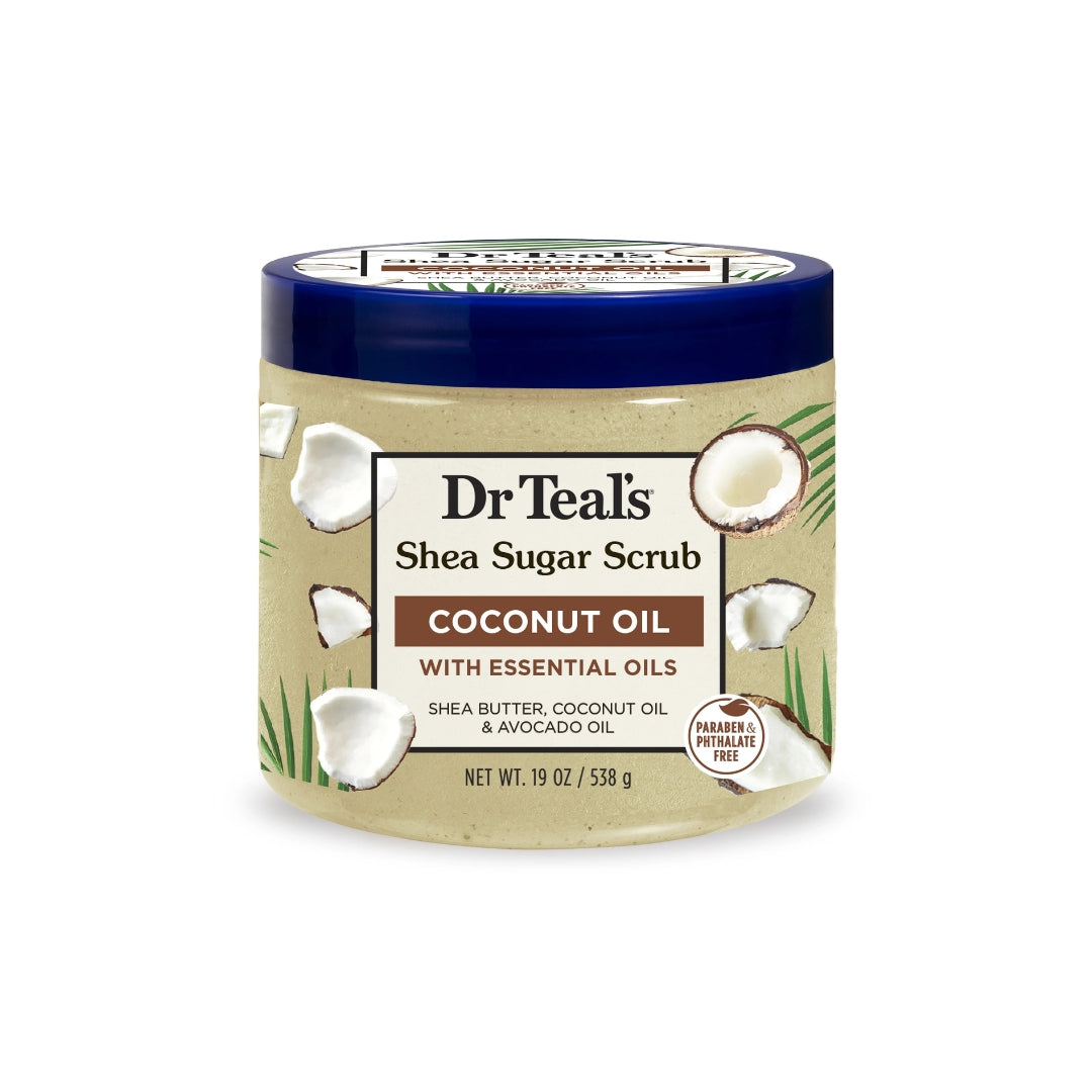 Exfoliante Corporal de azúcar de karité 538g Dr Teal’s | Shea Sugar Body Scrub
