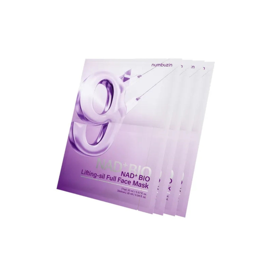 Bio Mascarilla Tipo Lifting 4 Unidades Numbuzin | N°9 NAD Bio Lifting Mask (4ea)