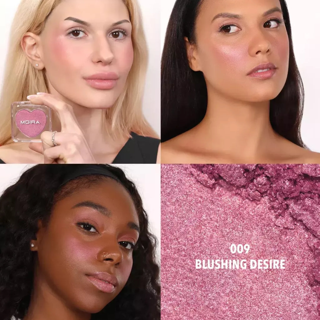 Rubor en polvo Love Spell En forma de Corazon Love Spell Powder Blush Moira 2027