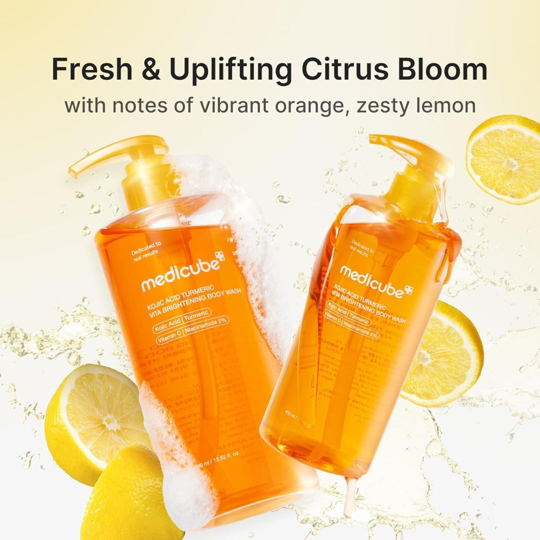 Gel de Ducha con Kojic Acid Turmeric Vita Brightening Body Wash 400ml Medicube