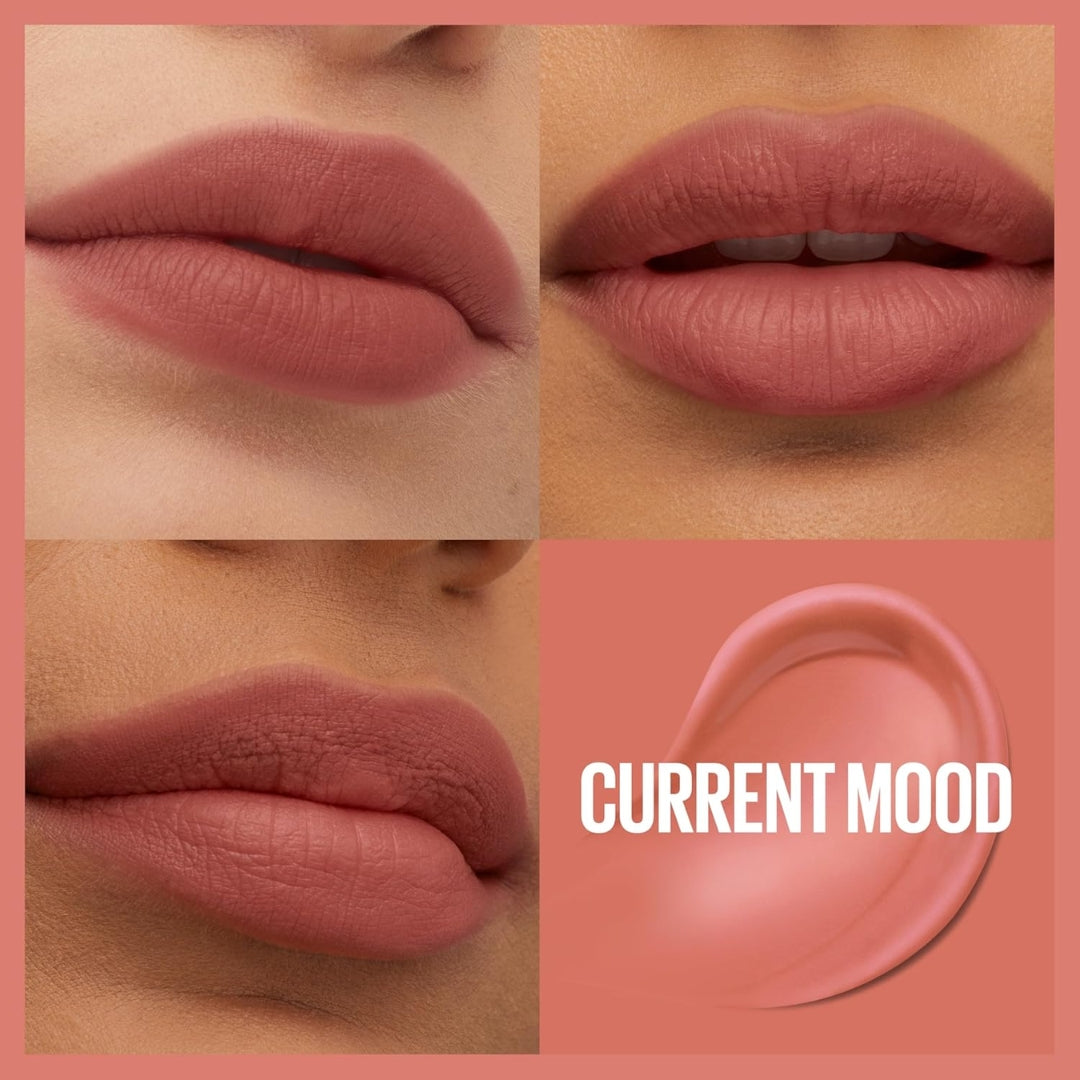 Labial Mate De larga Duración Teddy Tint 12H Superstay Maybelline