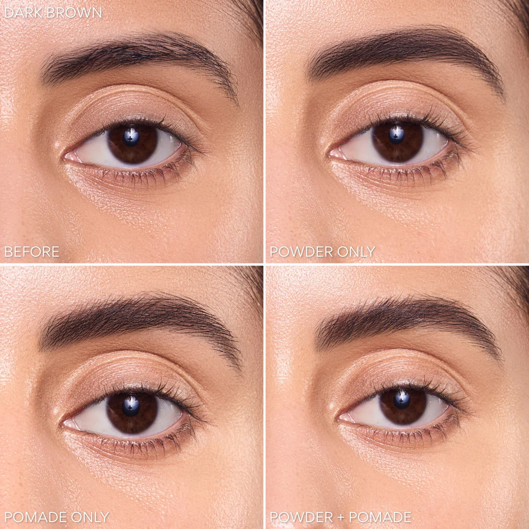 Pomada y sombra de Cejas Duet Brow Powder + Pomade Beauty Creations