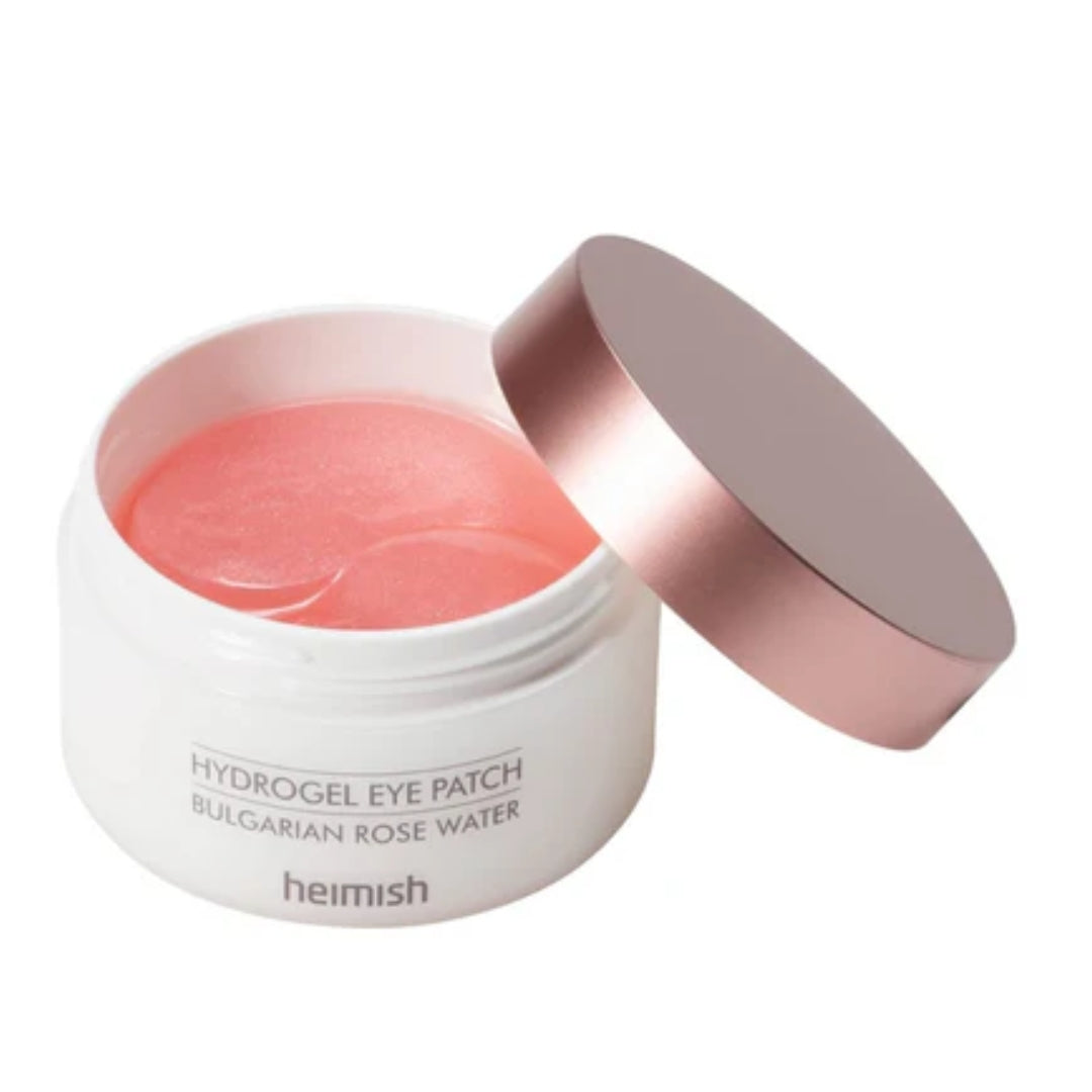 Parches de Ojos Hidrogel Bulgarian Agua de Rosas - Bulgarian Rose Water Hydrogel Eye Patches Heimish