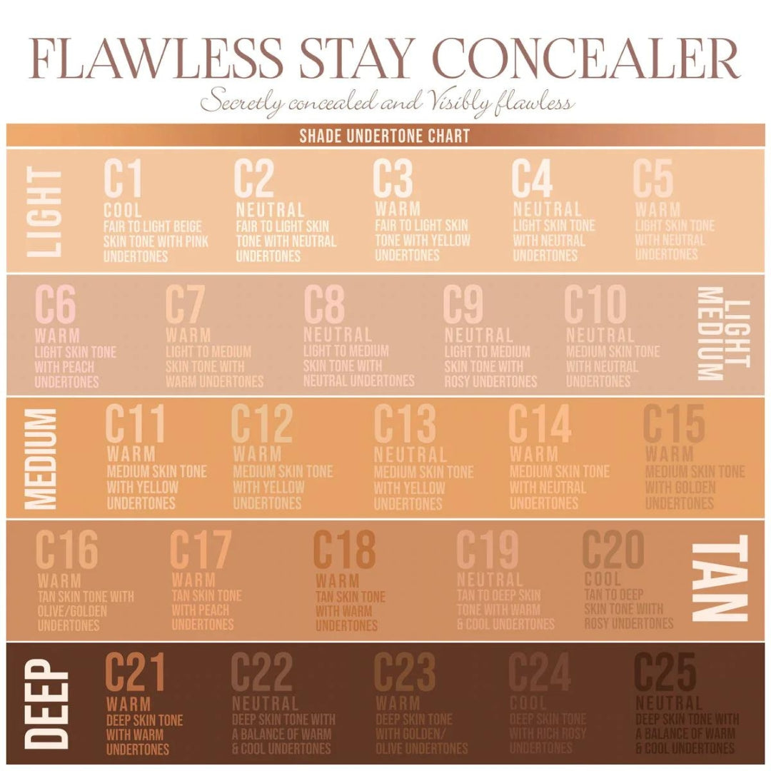 Corrector Liquido Stay Concealer 8g Beauty Creations