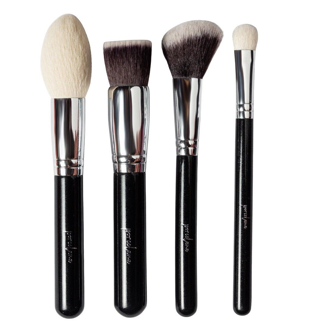 Set de Brochas Esencia de media noche de Porcelana - 4pcs