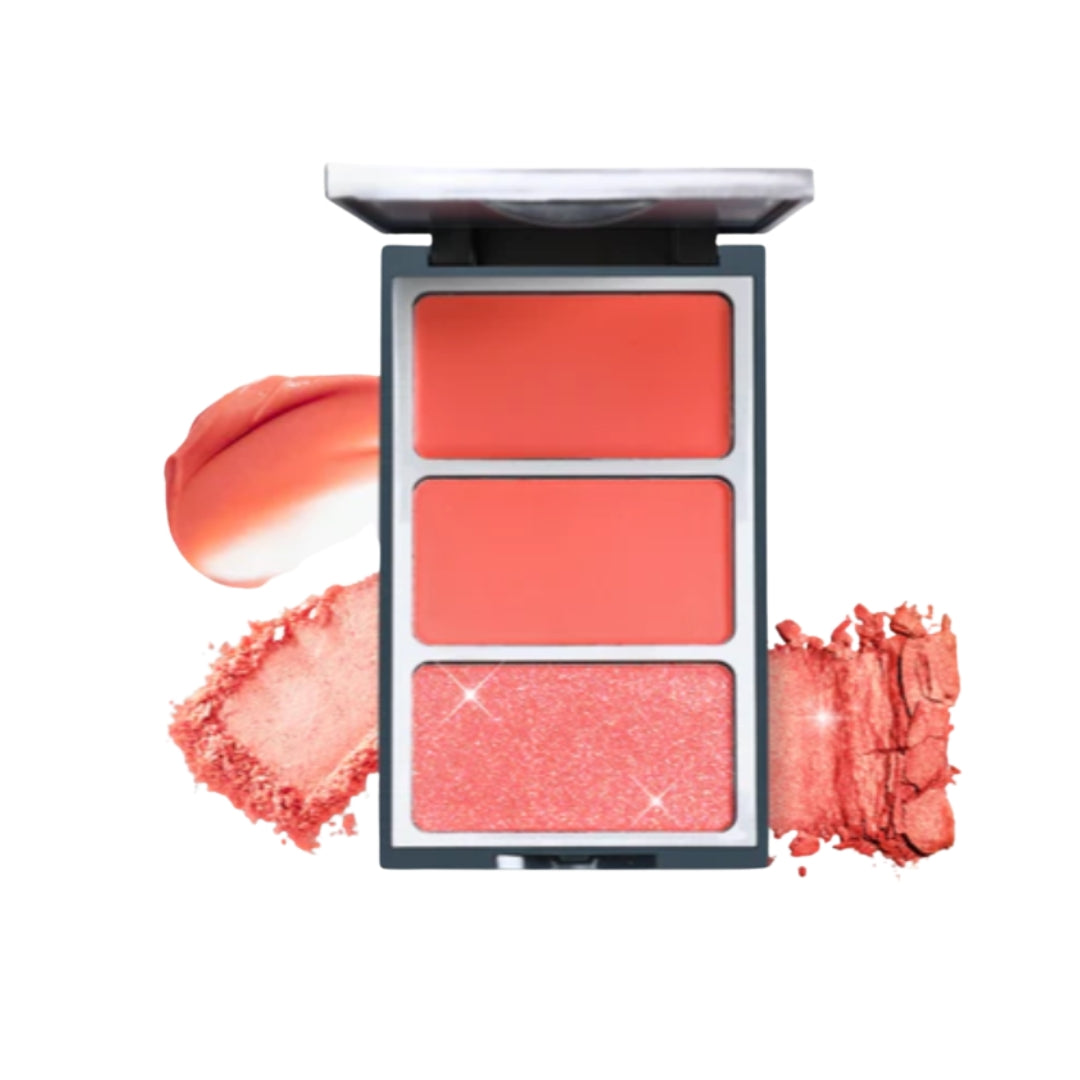 Trio de Blush Pinch Perfect Cream + Powder Blush Ozelab