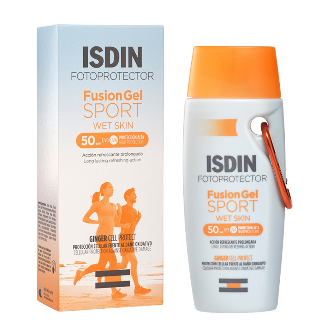 Protector Solar Fusion Gel Sport Wet Skin ISDIN - Fusion Sunscreen